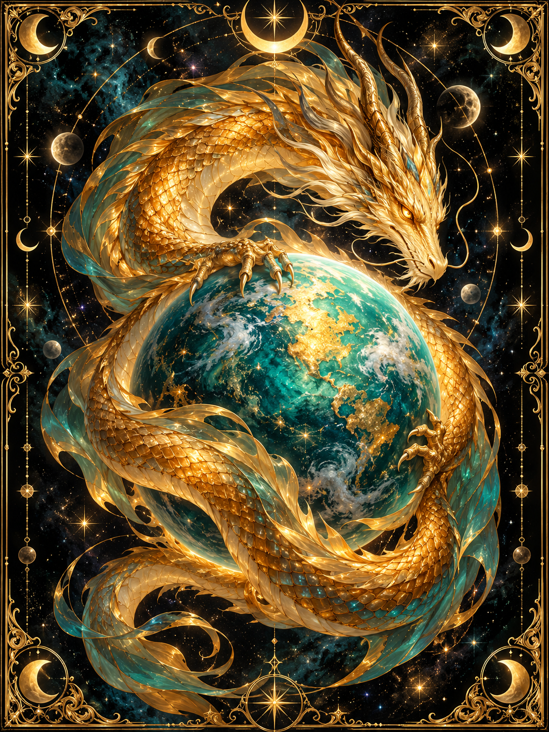 Astral Dragon, front